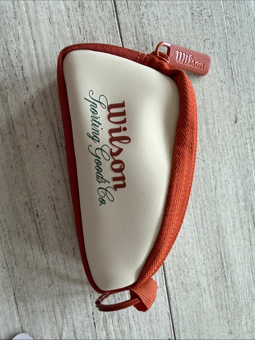 Wilson Roland Garros Zip Pouch Keychain